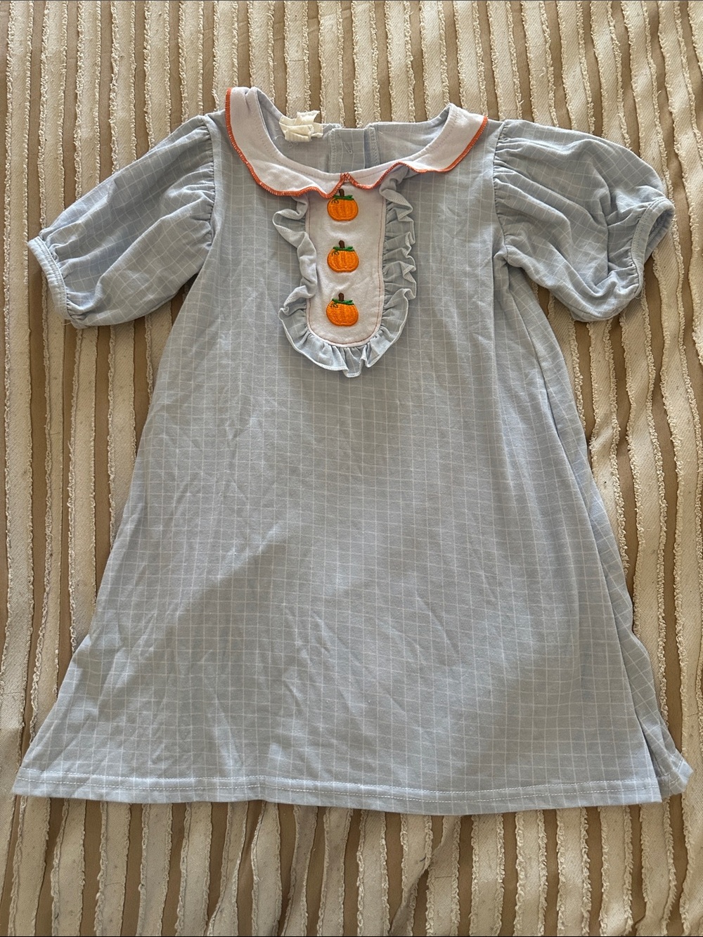 Honeydew Intimates Light Blue Ruffled Pumpkin Dress